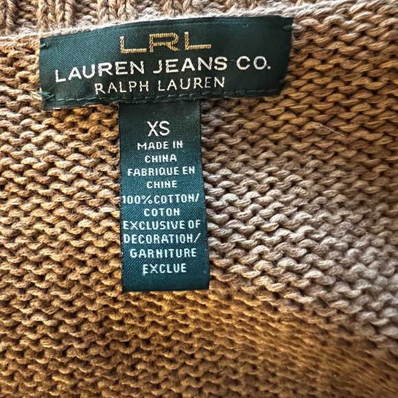 Southwestern Style Cardigan Sweater w/ Silver Buttons - Picture 7 of 9